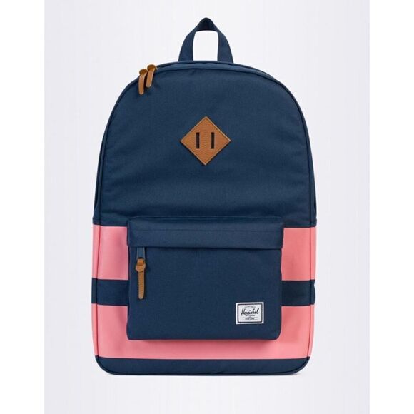 Herschel Supply Heritage Navy bookbag - Picture 1 of 10